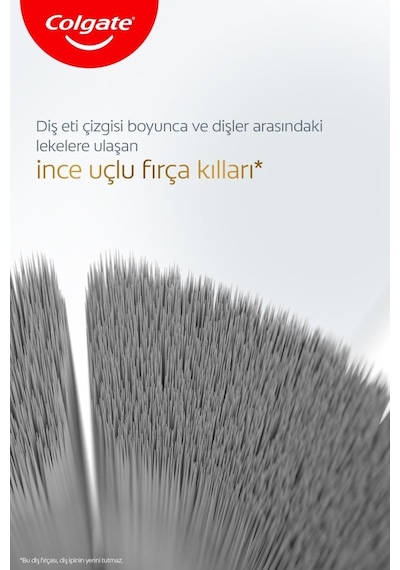 Colgate Total Whitening 1+1 Yumuşak Diş Fırçası Siyah