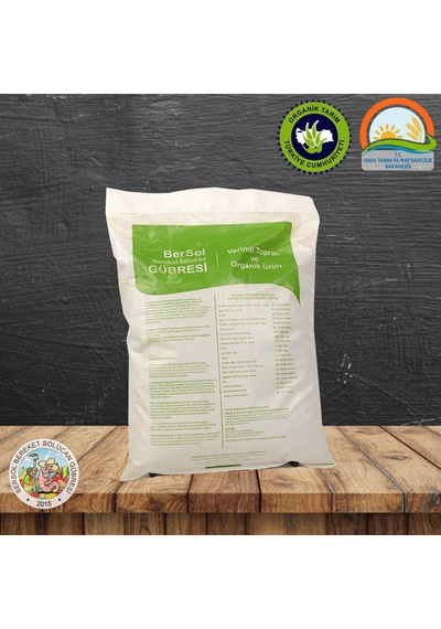 Bersol ® %100 Organik Solucan Gübresi 1 KG