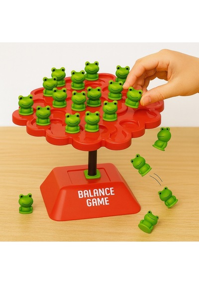 Frog Denge Oyunu Kurbağalı Eğitici Beceri Ve Denge Oyunu