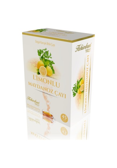 Hekimhan Bitkisel Limonlu Maydanozlu Doğal Karışık Bitki Süzen Poşet Çay 45 x 2 G