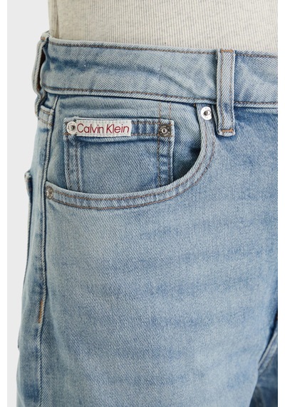 Calvin Klein Bayan Kot Pantolon Lv047f670g 1xs Mavi Mavi