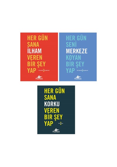 Her Gün Bir Şey Yap Serisi Takım Set (3 Kitap)