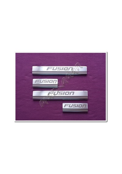 Woc Chrome Ford Fusion Krom Kapı Eşiği 2002-2012 4 Parça Paslanmaz Çelik