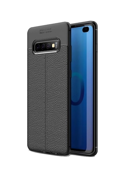 Samsung Uyumlu Galaxy S10+ Plus Deri Görünümlü Lux Niss Silikon Kilif 457445224