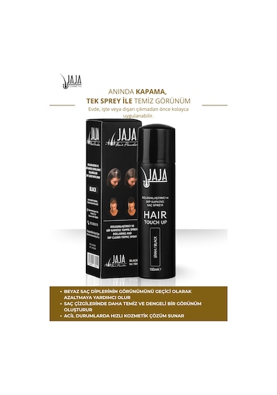 Siyah Black Dip Kapatıcı & Dolgunlaştırıcı Saç Spreyi 150 Ml