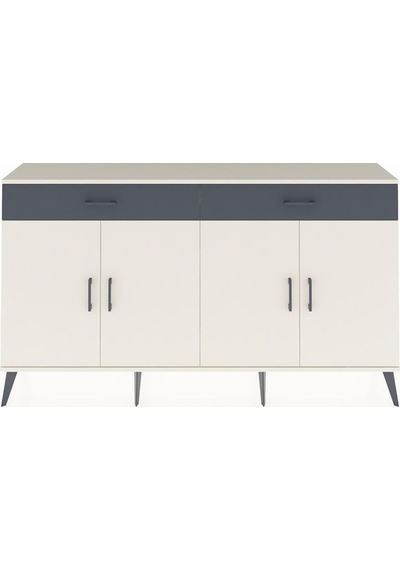 Arges Konsol 4 Raflı 2 Çekmeceli 4 Kapaklı 176x30x99 Aytaşı-aytaşı/antrasit Aytası/antrasıt - Aytası Arges Konsol 4 Raflı 2 Çekmeceli 4 Kapaklı 176x30x99 Aytaşı-aytaşı/antrasit Aytası/antrasıt - Aytası