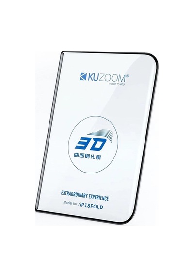 3 D Curved İphone Duo Katlanabilir Dış Ekran Uyumlu 3d Kavisli Tam Kaplayan Hd Temperli Cam