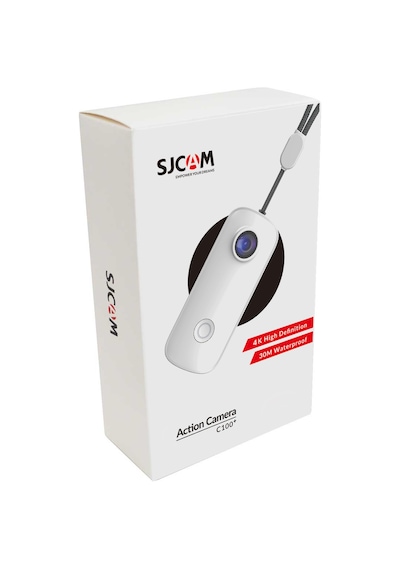 SJCAM C100+ 4K UHD 2160p WiFi 15MP EIS 115° H.265 30 Metre Su Geçirmez Mini Aksiyon Kamerası