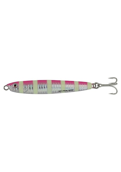Savage Gear Slim Minnow Jig 5gr4,6cm Pinkzebraglow