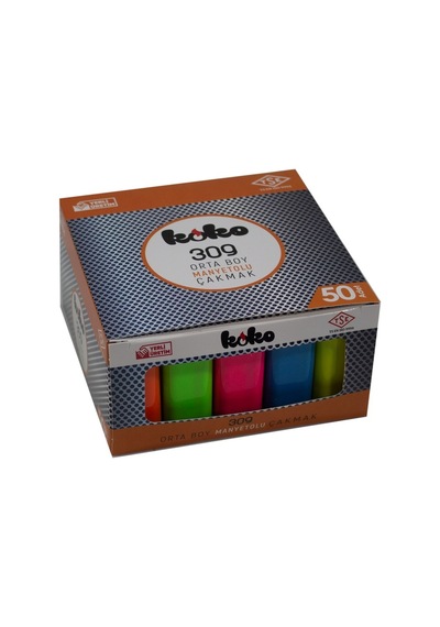 Mixoyuncak Çakmak  309 Manyetolu Orta Boy Solid Çakmak 50'Li 548105194