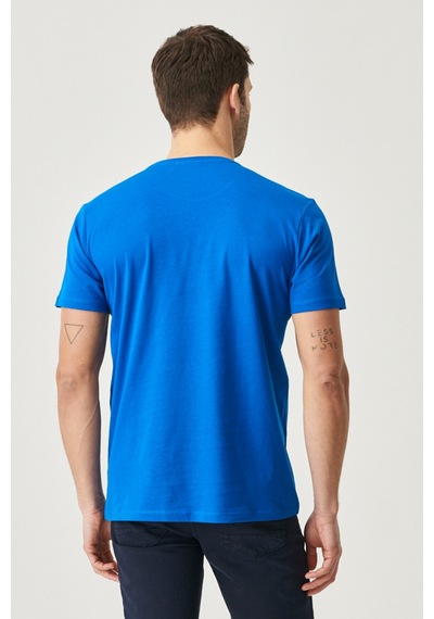 Ac&Co / Altınyıldız Classics Erkek Sax-kırmızı Slim Fit Bisiklet Yaka 2'li Düz Tişört Paketi Sax-kırmızı Saks - Kırmızı Ac&Co / Altınyıldız Classics Erkek Sax-kırmızı Slim Fit Bisiklet Yaka 2'li Düz Tişört Paketi Sax-kırmızı Saks - Kırmızı