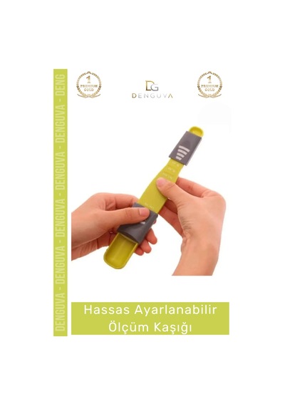 Özel Üretim Pratik Gıda Ölçüm Şeker Tuz Kahve Baharat Hassas Ayarlanabilir Ölçüm Kaşığı Çok Renkli