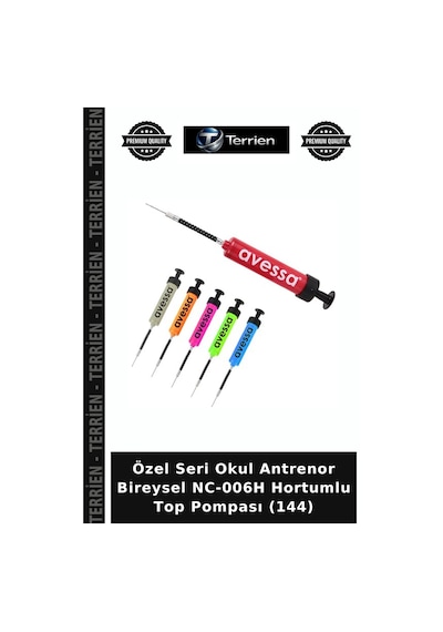 Özel Seri Okul Antrenor Bireysel Nc-006h Hortumlu Top Pompası 144