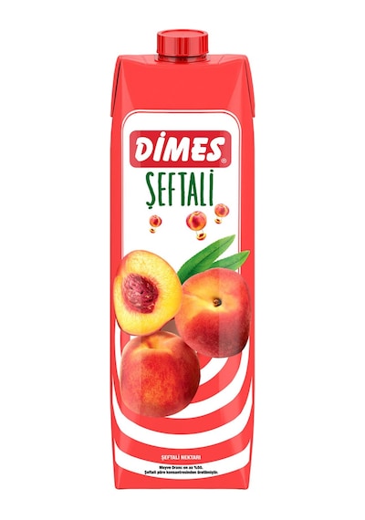 Dimes Şeftali Nektarı 1 Lt X 6 Adet