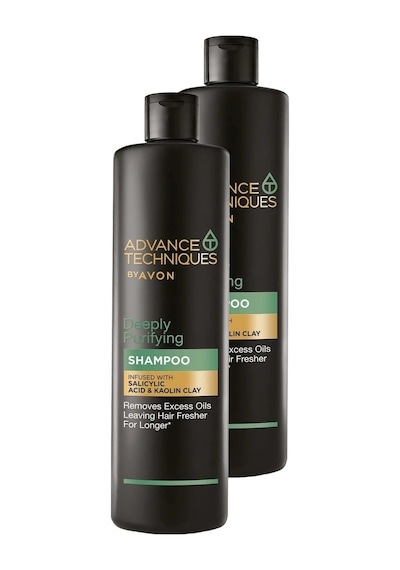 Avon Depply Purifying Yağlı Saçlar İçin Şampuan 2 x 400 ML