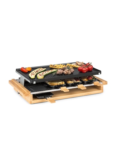 Klarstein Tournedo Raclette Grill Taş Izgara ve Barbekü