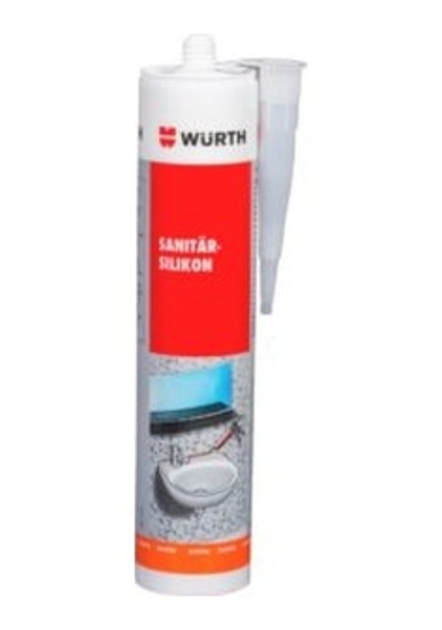 Würth Silikon Asetat Şeffaf 310ml- Hava Koşullarına Dayanıklı, Elastik Sızdırmazlık Çözümü