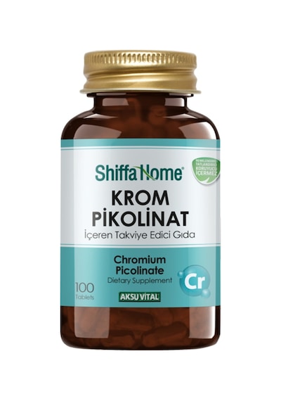 Shiffa Home Krom Pikolinat Takviye Edici Gıda 100 Tablet