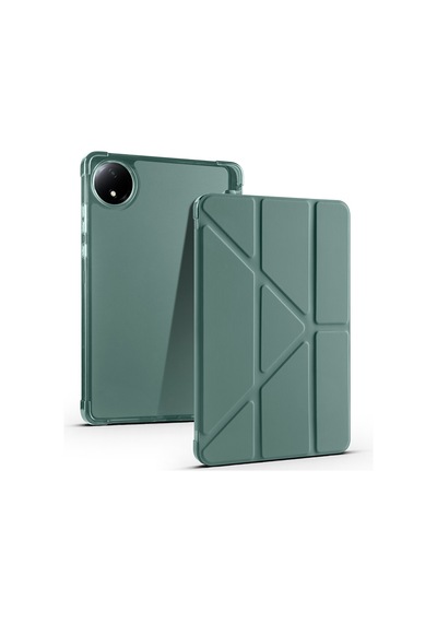 Xiaomi Redmi Pad Se 8.7 Kılıf Zore Tri Folding Kalem Bölmeli Standlı Kılıf Kapaklı Kılıf