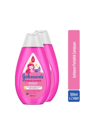Johnson's Baby Işıldayan Parlaklık Bebek Şampuanı 2 x 300 ML