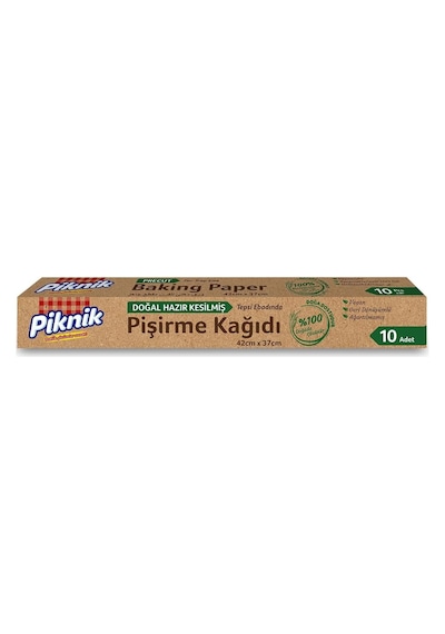 Piknik Doğal Hazir Kesim Piş. Kağ.10 Adet Açık Altın