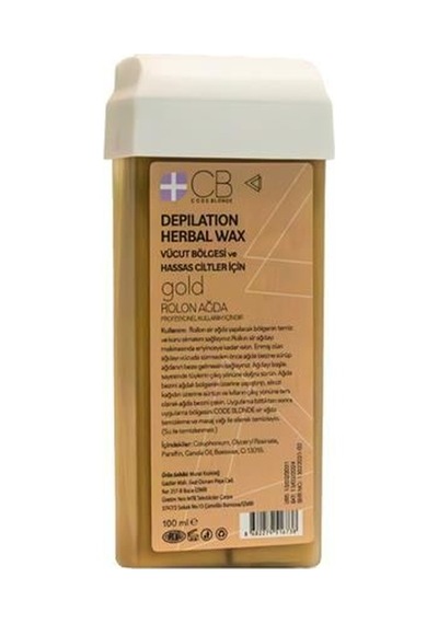 Code Blonde Kartuş Ağda 100ml. Gold
