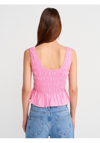 Dilvin 21083 Gipeli Kolsuz Top-pembe Pembe