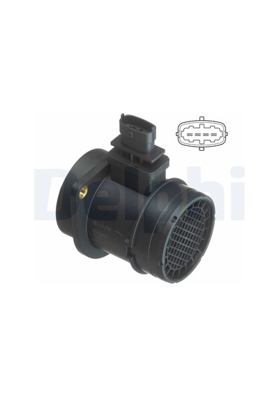 Hava Debimetresi - Fiat Doblo, 500, Panda, Grande Punto, Punto, Bravo, Stilo, Idea, Multipla, Strada, Linea, Mito, Gt - Delphı-af1039912b1