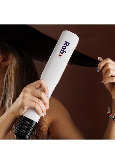 Airflow Islak Ve Kuru Hava Üflemeli Saç Düzleştirici Beyaz