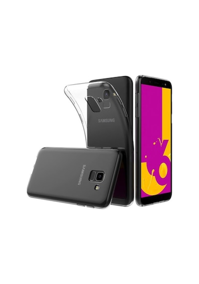 Samsung Galaxy Uyumlu J6 2018 1mm Süper Silikon Şeffaf Kapak