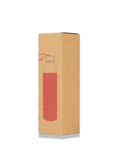 500 Ml Cam Matara Açık Pembe