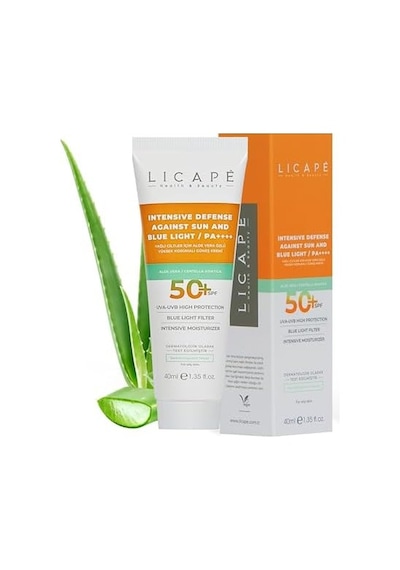 Licape Yağlı Ciltler İçin Aloe Özlü Yüksek Korumalı Güneş Kremi 40ml