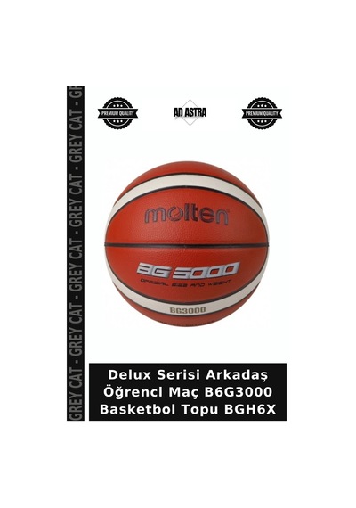 Delux Serisi Arkadaş Öğrenci Maç B6g3000 Basketbol Topu Bgh6x