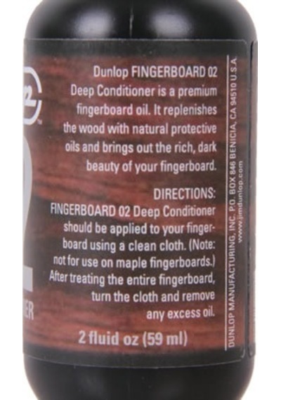 Jim Dunlop 6532 Fingerboard 02 Deep Conditioner Klavye Temizleyic