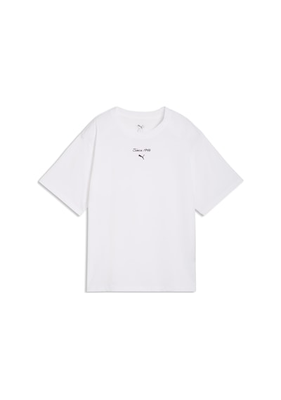 Puma Sınce 48 Graphıc Kadın Tişört 528491 02 Beyaz