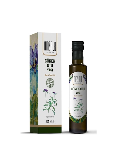 Masala Soğuk Pres Çörekotu Yağı 250 ML