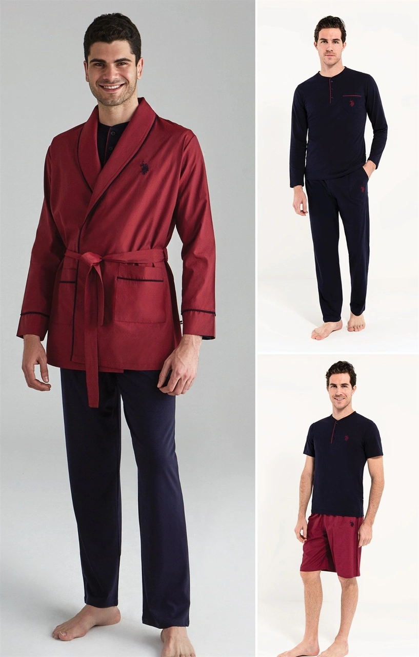 U.s. Polo Assn. Erkek Bordo Set Takım Bordo
