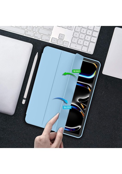 Apple Uyumlu iPad Pro 11 İnç M4 2024 Kılıf Pen Slot Charging Case Kalem Bölmeli A2836 A2837 A3006 Kapaklı Kılıf Apple Uyumlu iPad Pro 11 İnç M4 2024 Kılıf Pen Slot Charging Case Kalem Bölmeli A2836 A2837 A3006 Kapaklı Kılıf