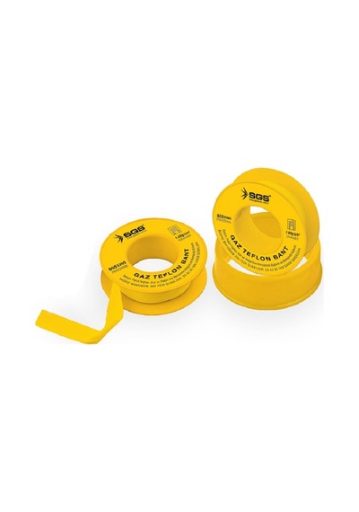 Sgs1203 - Gaz Teflon Bant Professional 12mm X 8 Metre / 1 Gram