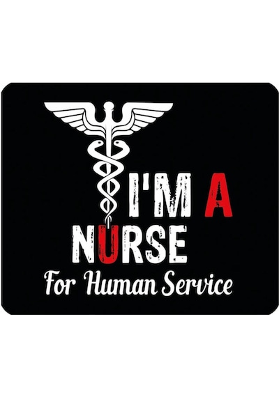 Ben Bir Hemşireyim - Baskılı Mouse Pad Kare Mousepad