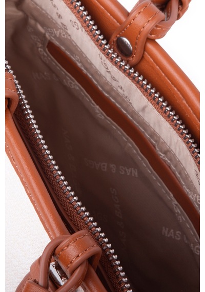 Nas Bag Premium 2 Li Mini Set El Ve Çapraz Çanta İle Cüzdan Takım Taba