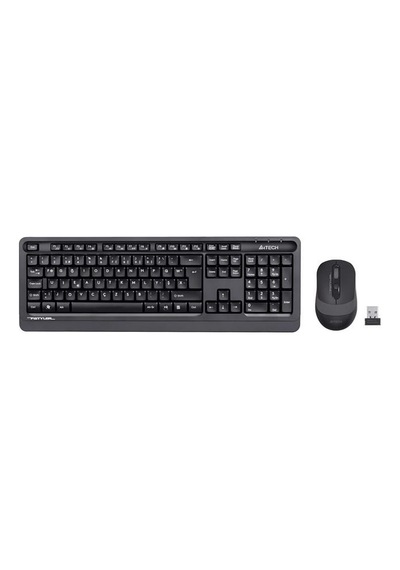 A4 Tech Fg1010 Gri F Mm 2.4g Kablosuz Klavye Mouse Set Optik