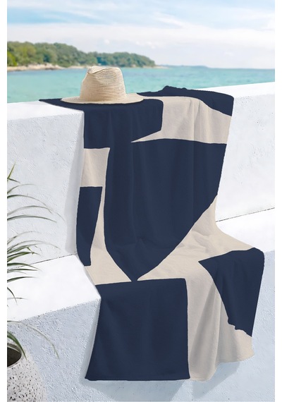 Modern Geometrik Soyut Plaj Havlusu-lacivert Ekru Minimalist Akdeniz Hızlı Kuruyan Mikrofiber Havlu Sakin Karamel Modern Geometrik Soyut Plaj Havlusu-lacivert Ekru Minimalist Akdeniz Hızlı Kuruyan Mikrofiber Havlu Sakin Karamel