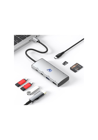 Dsp02-017 Apollobell 7-in-1 Usb-c Hub