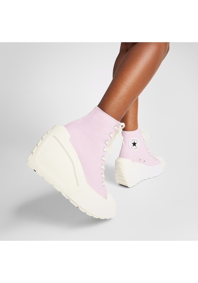 Converse Chuck 70 De Luxe Wedge Unisex Pembe Platform Sneakerdüza07584c