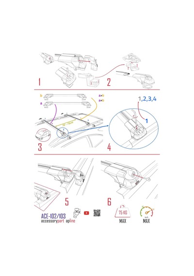 Jeep Cherokee 5 Kl 2014-2023 Arası İle Uyumlu Ace-1 Ara Atkı Ta