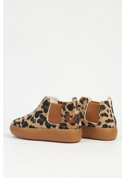 United Colors Of Benetton Benetton Leopar Çocuk Bot Bn-50181 Beyaz