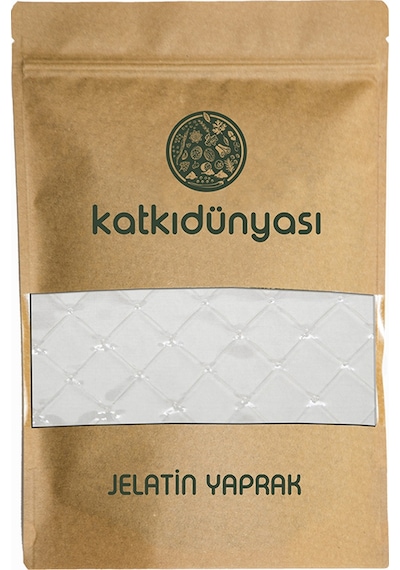 Katkı Dünyası Jelatin Yaprak 500 G