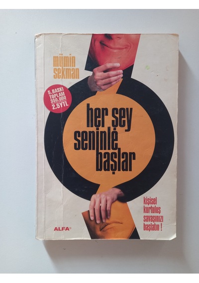 Her Şey Seninle Başlar- Ürün 2.el Kitaptır
