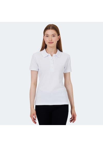 Slazenger VERA I Kadın Polo Yaka Beyaz Tişört